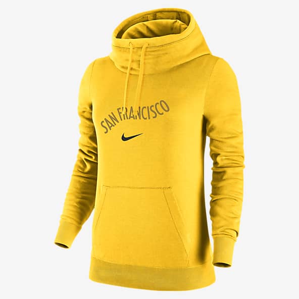 Yellow Hoodies Pullovers. Nike